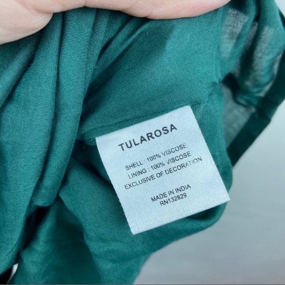 Tularosa Lindsay Dress Floral Ruffle size Small - Picture 7 of 7